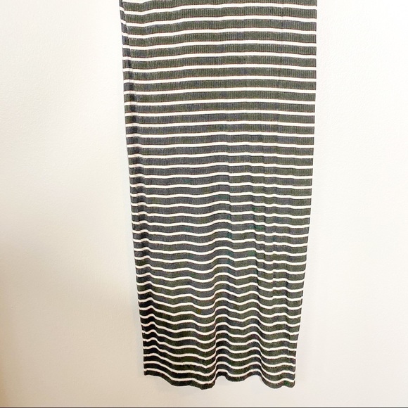 CeCe Tie Rib Knit Stripe Dress - Picture 4 of 9